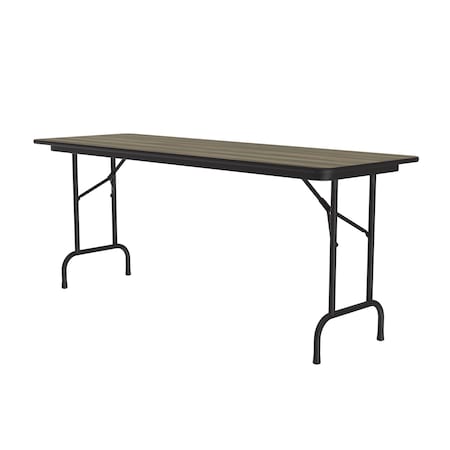 Correll CF HPL Folding Tables 24x60 Colonial Hickory CF2460PX-53